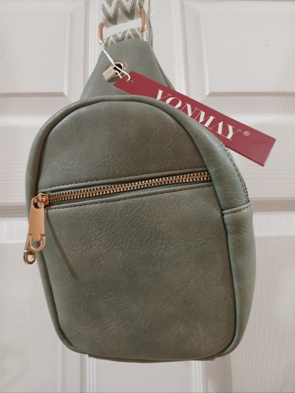 Olive Green Crossbody Sling Bag
